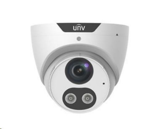 Obrázek Uniview IPC3615SB-ADF40KMC-I0, 2880x1620 (4,7 Mpix),H.265, obj. 4mm (83,7°), Mic., Repro, IR 30m, Bílý přísvit, IP67