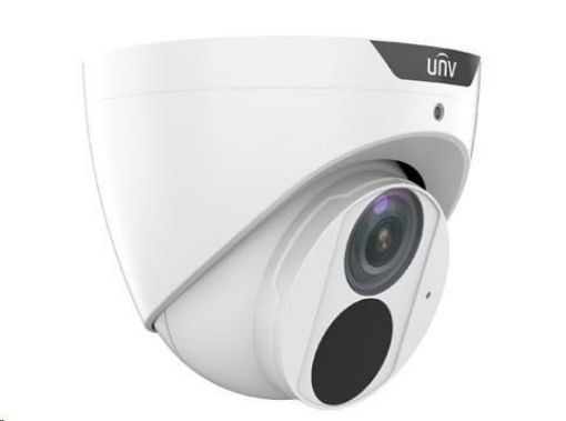 Obrázek Uniview IPC3618SB-ADF28KMC-I0, 8Mpix, až 20 sn/s, H.265, obj. 2,8 mm (112,4°), Mic., Repro, IR 30m, Bílý přísvit, IP67