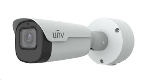 Obrázek Uniview IPC2A28SE-ADZK-I0, 8Mpix, H.265, obj. motorzoom 2,8-12 mm (101.1-48°),PoE,DI/DO, audio,Mic.,IR80m, P67