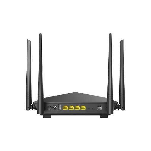 Obrázek Tenda V12 - Wireless AC Dual Band VDSL2+/VDSL/ADSL Router 802.11ac/a/b/g/n,1200 Mb/s, Gigabit WAN/LAN, USB 2.0, VPN serv