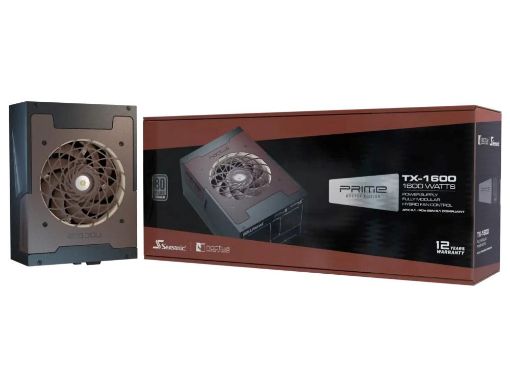 Obrázek NOCTUA zdroj Seasonic 1600W PRIME TX-1600 NE, 120mm, Plně modulární, 80+ Titanium, ATX 3.1