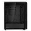 Obrázek ASUS case PROART PA401 WOOD TG, Mid Tower, ATX, 1xUSB-C Gen2x2, 2xUSB 3.0, 2x 160mm Fan, 1x 120mm Fan, černá