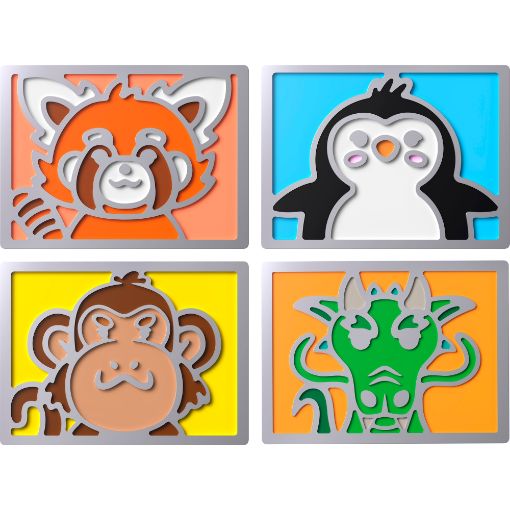 Obrázek HyperX Cute Magnetic Badge - Příslušenství ke klávesnici