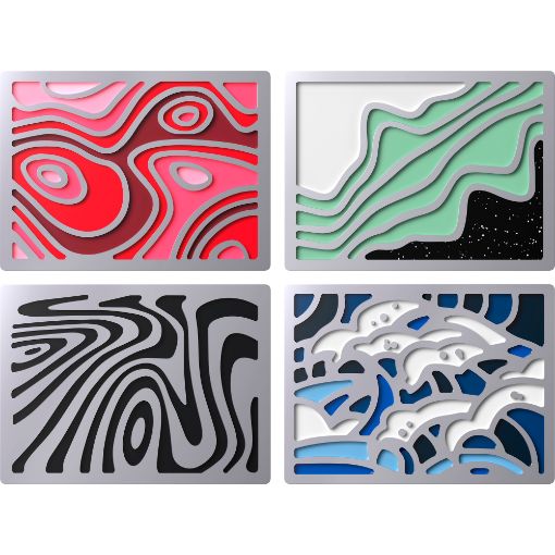 Obrázek HyperX Abstract Magnetic Badge - Příslušenství ke klávesnici