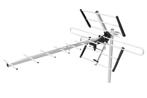 Obrázek EVOLVEO Flexi 1, pasivní venkovní DAB+/DVB-T2 anténa, filtr LTE,4G,5G
