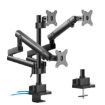 Obrázek Profi stolní držák na 3 monitory Fiber Mounts M8C11