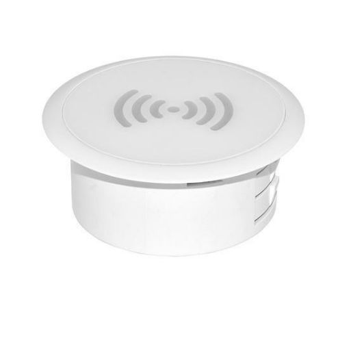 Obrázek Solight bezdrátová vestavná nabíječka 15W, bílá