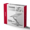 Obrázek AXAGON STND-LR, hliníkový stojan pro notebooky 10" - 17" s nastavitelnou výškou, úhlem a 360° rotací