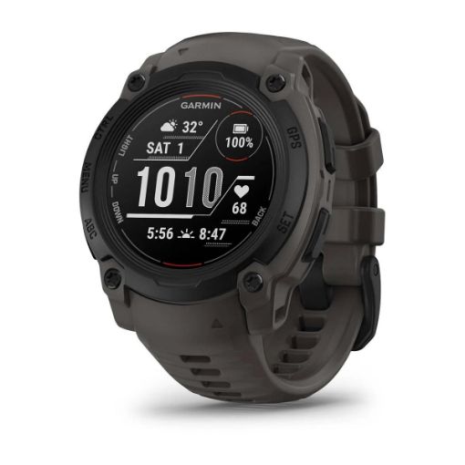 Obrázek Garmin Instinct E – 40 mm, Black s charcoal páskem