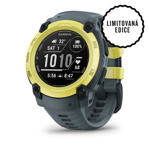 Obrázek Garmin Instinct E – 40 mm, Electric lime s twilight páskem