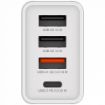 Obrázek VERBATIM Univerzální adaptér nabíječka CHR-30EU2, 30W, 1x USB-C, 3x USB bílá