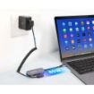 Obrázek MANHATTAN Dokovací stanice USB-C na HDMI, USB-C PD 100W, USB-A, šedá