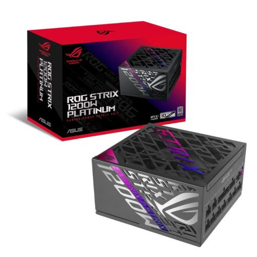 Obrázek ASUS zdroj ROG STRIX 1200W, 120mm, 80Plus Platinum, černá