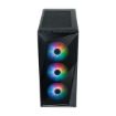 Obrázek Cooler Master case CMP 520, ATX, Průhledná bočnice, 3x 120mm ARGB Fan, Černá