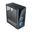 Obrázek Cooler Master case CMP 520, ATX, Průhledná bočnice, 3x 120mm ARGB Fan, Černá