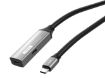 Obrázek PREMIUMCORD USB-C repeater a prodlužovací kabel Male-Female, 5Gbps Aluminium 15m