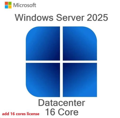 Obrázek DELL_ROK_ADD_Microsoft_WS_Datacenter_2025 /2022_add license 16 CORE Kit