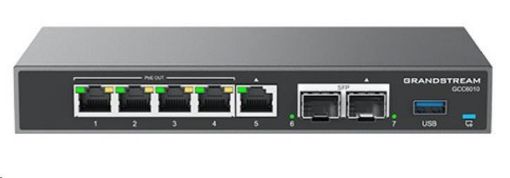 Obrázek Grandstream GCC6010 all-in-one řešení (VPN router, NGFW, PoE switch a IP PBX)