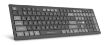 Obrázek CONNECT IT kancelářská klávesnice MultiDevice, Bezdrátová, CZ + SK, šedá
