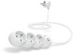 Obrázek CONNECT IT prodlužovací kabel 230V, 3 zásuvky, 1.5m, s vypínačem, bílá