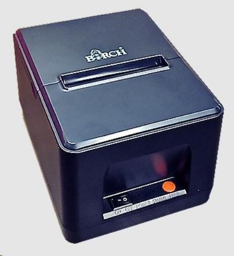 Obrázek Birch BP-X21 Pokladní tiskárna, prostorově úsporná, 90 mm/sec, USB, černá