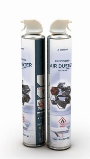 Obrázek GEMBIRD Čistící spray, stlačený vzduch CK-CAD-FL750-01, 750ml