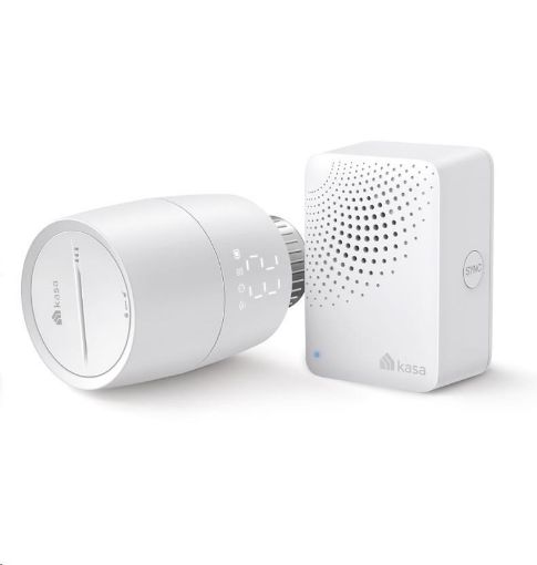Obrázek TP-LINK Kasa KE100 KIT Matter - Základní sada chytrého termostatického radiátorového ventilu Kasa KE100+KH100