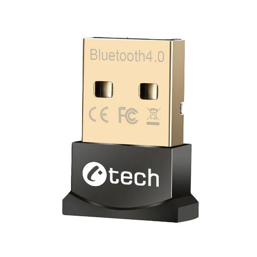 Obrázek C-TECH Bluetooth adaptér BTD-02, v4.0, USB mini dongle