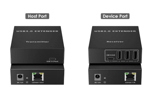 Obrázek PremiumCord 4-port USB 3.0 extender po Cat5/Cat5e/Cat6 do 100m