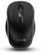 Obrázek CONNECT IT LONG LIFE bezdrátová tichá myš, USB, (+ 2x AA baterie zdarma), černá