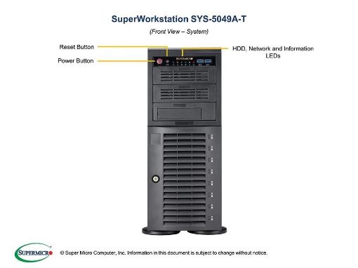 Obrázek SUPERMICRO SuperWorkstation SYS-5049A-T