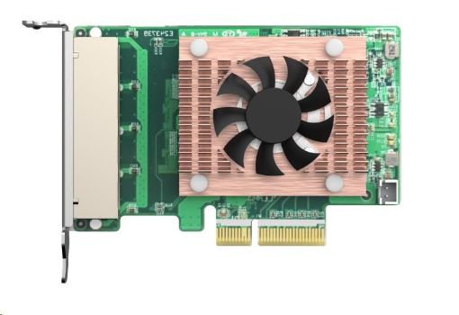 Obrázek QNAP QXG-2G4T-I225 rozšiřující karta 4x 2,5GbE pro PC i NAS