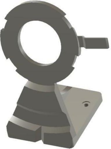 Obrázek D-U6-P Držák pro Ubiquiti U6-PRO a UAP-AC-PRO, bílý