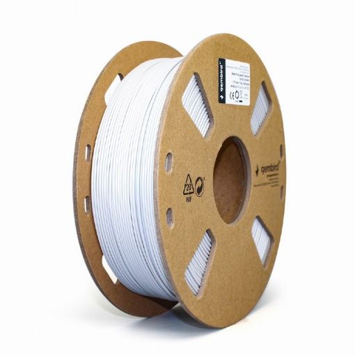 Obrázek GEMBIRD Tisková struna (filament) PLA MATTE, 1,75mm, 1kg, šedá