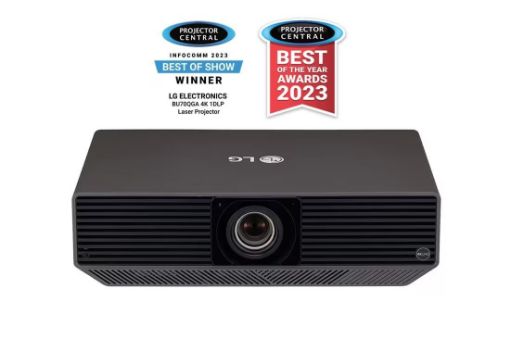 Obrázek LG projektor BU70QGA.AEU - DLP, laser, 3840x2160 UHD, 7000 ANSI, 3xHDMI, USB-A, DP, RS232, RJ45, 2x5W repro, WebOS