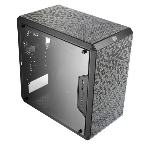 Obrázek Cooler Master case MasterBox Q300L, mATX, Průhledná bočnice, 1x 120mm Fan, Černá