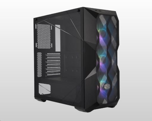Obrázek Cooler Master case MasterBox TD500 Mesh, E-ATX, Průhledná bočnice, 3x 120mm ARGB Fan, Černá