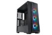 Obrázek Cooler Master case MasterBox 520 Mesh, ATX, Průhledná bočnice, 3x 120mm ARGB Fan, ARGB Hub, Černá