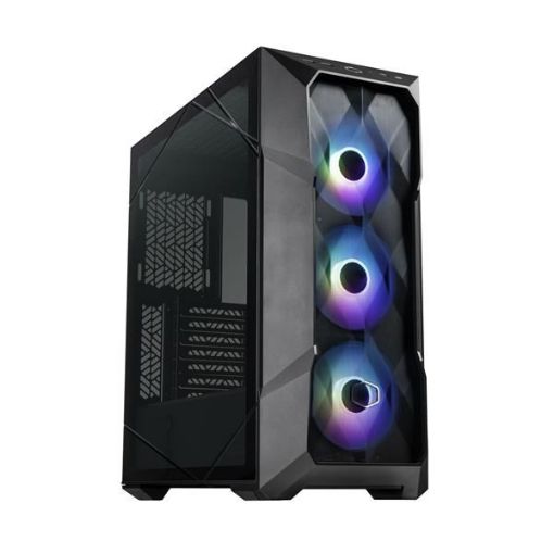 Obrázek Cooler Master case MasterBox TD500 Mesh V2, ATX, Průhledná bočnice, 3x 120mm ARGB Fan, Černá