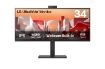 Obrázek LG MT IPS LCD LED 34" 34BA85QE - IPS, 3440x1440, 2xHDMI, DP, USB 3.2, USB-C, RJ45, nast vyska, repro, zakriven, webcam