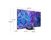 Obrázek Samsung QE75Q70D 75" TV, 4K Ultra HD, QLED, WiFi, Bluetooth 5.2, Quantum HDR, Tizen OS, Eco Sensor