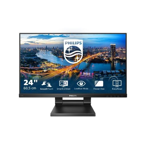 Obrázek Philips MT 23,8" 242B1TC - 1920x1080,IPS,75Hz,Dotykový,D-Sub,HDMI,DP,USBhub,Repro