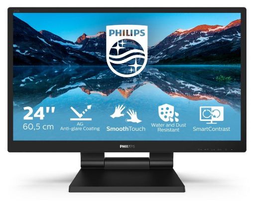 Obrázek Philips MT 23,8" 242B9TL - 1920x1080,IPS,60Hz,Dotykový,D-Sub,DVI,HDMI,DP,USBhub,Repro