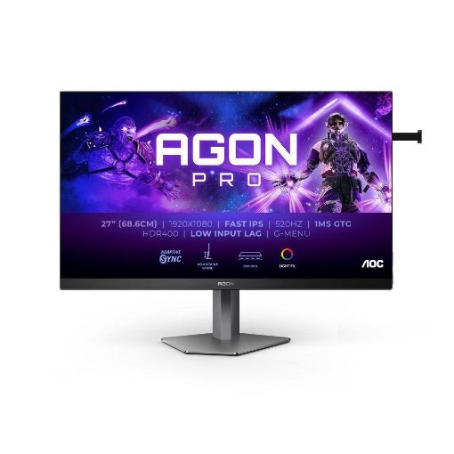 Obrázek AOC MT 27" AG276FK - 1920x1080,Fast IPS,520Hz,2xHDMI,DP,USBhub,Pivot