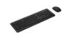 Obrázek RAPOO Set klávesnice a myš 8310M, Multi-mode, Bezdrátový set, CZ/SK, Černá