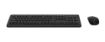 Obrázek RAPOO Set klávesnice a myš 8310M, Multi-mode, Bezdrátový set, CZ/SK, Černá