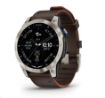 Obrázek Garmin D2 Mach1, Sapphire Titan/ Brown Leather Band