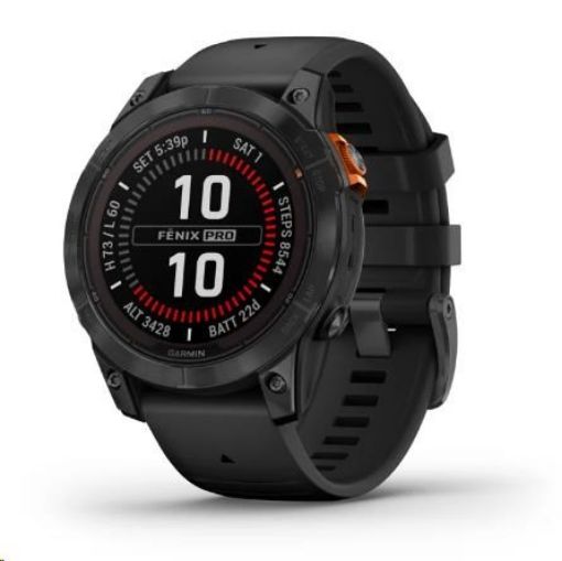 Obrázek Garmin fenix® 7 Pro – Solar Edition, Gray / Black Band
