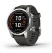 Obrázek Garmin fenix® 7S Pro – Solar Edition, Silver / Black Band