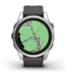 Obrázek Garmin fenix® 7S Pro – Solar Edition, Silver / Black Band